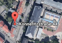 Anfahrt Könneritzstrasse 44 - 04229 Leipzig - Rechtsanwälte Müller